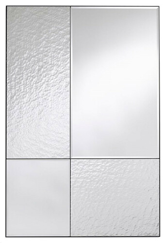 Casa Padrino Luxus Wandspiegel Schwarz 80 x 2 x H. 120 cm - Hotel & Restaurant Spiegel - Luxus Kollektion