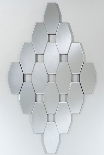 Casa Padrino Designer Wohnzimmer Spiegel / Wandspiegel 84 x H. 145 cm - Luxus Deko Accessoires