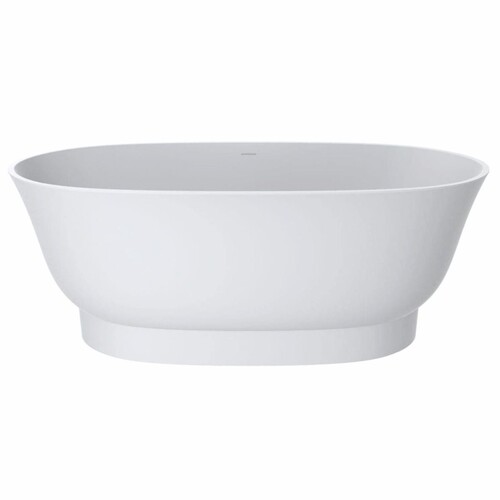 Casa Padrino Freistehende Luxus Art Deco Badewanne Matt Wei� 160 cm