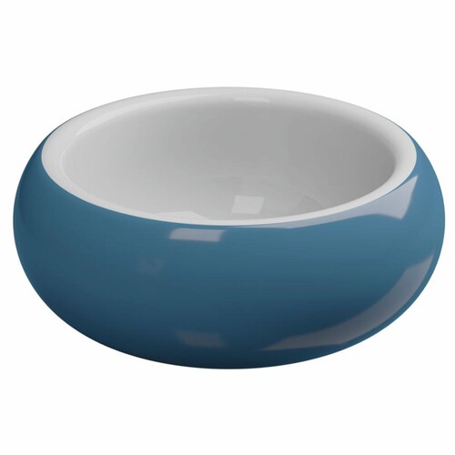 Casa Padrino Freistehende Luxus Acryl Badewanne Blau / Wei�  150 cm - Made in Italy