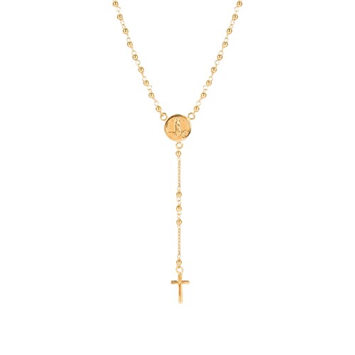 Casa Padrino Halskette Rosenkranz aus 19,2Kt Gold