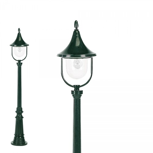 Casa Padrino Jugendstil Gartenleuchte 25 x 25 x H. 148 cm - Verschiedene Farben - Nostalgische Wetterfeste Au�enleuchte