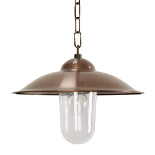Casa Padrino Jugendstil Hofleuchte H. 25 cm - Bronze - Nostalgische Wetterfeste Au�enleuchte