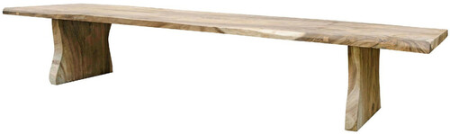 Casa Padrino Landhausstil Esstisch Naturfarben 400 cm - Riesiger rustikaler Massivholz K�chentisch - Rustikale Esszimmer M�bel - Massivholz Esszimmer M�bel - Landhausstil Esszimmer M�bel