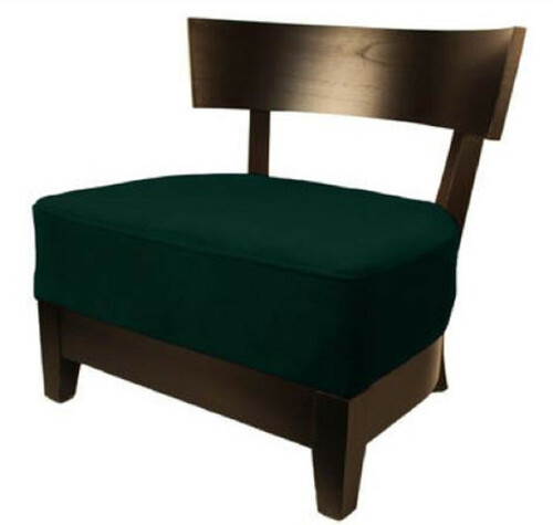 Casa Padrino Luxus Lounge Club Sessel Dunkelgr�n / Dunkelbraun 73,5 x 66 x H. 74 cm - Luxus Kollektion