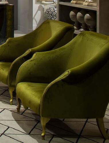 Casa Padrino Luxus Art Deco Sessel Gr�n 85 x 85 x H. 88 cm - Wohnzimmer Sessel - Hotel Sessel - Wohnzimmer M�bel - Hotel M�bel - Luxus Art Deco M�bel