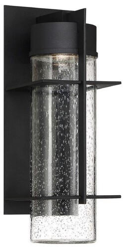 Casa Padrino Luxus LED Au�enwandleuchte Schwarz H. 41 cm - Luxus Au�enbeleuchtung