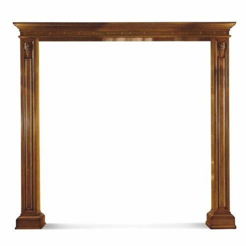 Casa Padrino Luxus Barock Doppel T�rrahmen Braun 271,5 x H. 248 cm - Made in Italy