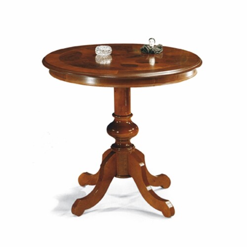 Casa Padrino Luxus Barock Esstisch Braun  80 cm - Barock M�bel - Made in Italy