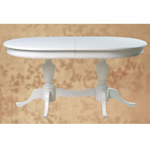 Casa Padrino Luxus Barock Esstisch Wei� 160-200 cm - Barock Esszimmer M�bel