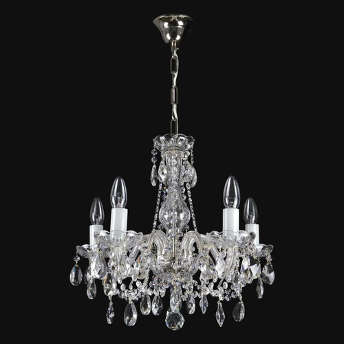 Casa Padrino Luxus Barock Kristall Kronleuchter Gold  46 x H. 44 cm - Prunkvolle Messing Kronleuchter mit b�hmischem Kristallglas - Barock M�bel - Edel & Prunkvoll
