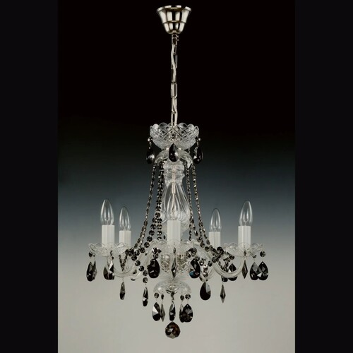 Casa Padrino Luxus Barock Kristall Tischleuchte Silber 56 x 23 x H. 38 cm - Prunkvolle Messing Tischleuchte mit b�hmischem Kristallglas - Barock M�bel - Edel & Prunkvoll