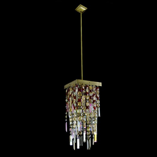 Casa Padrino Luxus Barock Kristall Wandleuchte Gold 20 x 20 x H. 26 cm - Prunkvolle Messing Wandleuchte mit b�hmischem Kristallglas - Barock M�bel - Edel & Prunkvoll