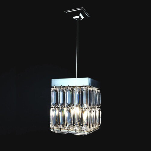 Casa Padrino Luxus Barock Kristall Wandleuchte Silber 13 x 13 x H. 17 cm - Prunkvolle Messing Wandleuchte mit b�hmischem Kristallglas - Barock M�bel - Edel & Prunkvoll