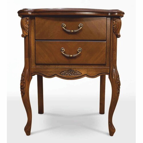 Casa Padrino Luxus Barock Nachtkommode Braun H. 72,6 cm - Barock Schlafzimmer M�bel