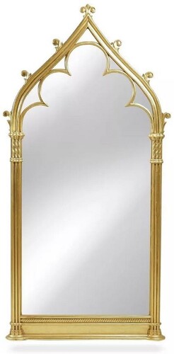 Casa Padrino Luxus Barock Spiegel Antik Gold H. 150 cm - Barockstil M�bel