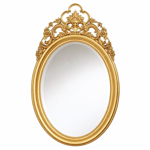 Casa Padrino Luxus Barock Spiegel Gold H. 121 cm - Barock M�bel - Made in Italy