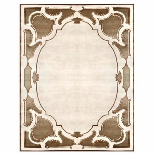 Casa Padrino Luxus Barock Teppich Beige / Braun - Verschiedene Gr��en