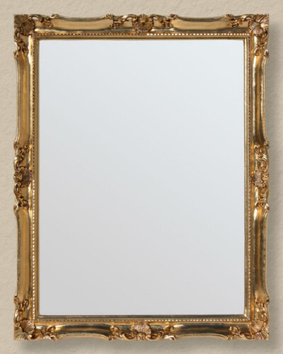 Casa Padrino Luxus Barock Wandspiegel Gold - Prunkvoller Spiegel im Barockstil - Barock Garderoben Spiegel - Luxus Qualit�t - Made in Italy