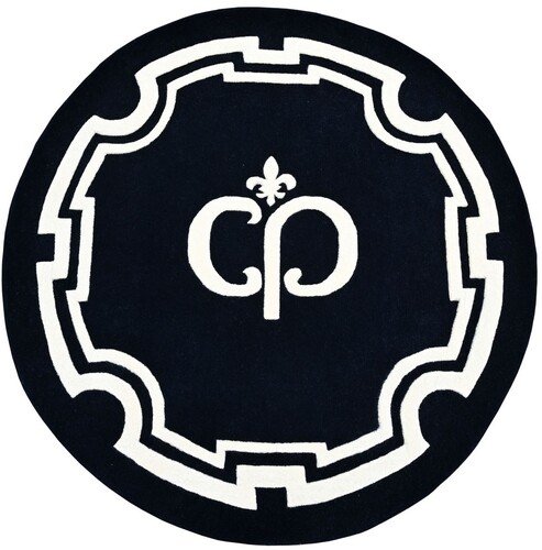 Casa Padrino Luxus Barock Teppich Schwarz / Wei� - Verschiedene Gr��en