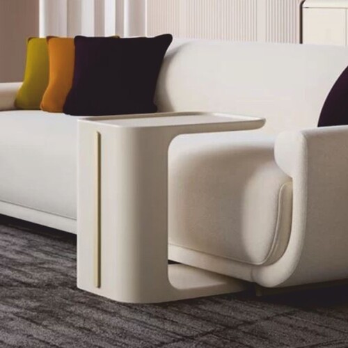 Casa Padrino Luxus Beistelltisch Creme H. 51 cm - Wohnzimmer & Hotel M�bel