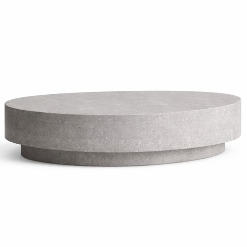 Casa Padrino Luxus Beton Couchtisch Grau 142 cm - Wohnzimmer & Garten M�bel