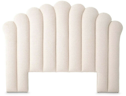 Casa Padrino Luxus Bett-Kopfteil Creme 233 x 15 x H. 179 cm - Schlafzimmer M�bel - Hotel M�bel - Luxus M�bel - Schlafzimmer Einrichtung - Hotel Einrichtung - Luxus Einrichtung