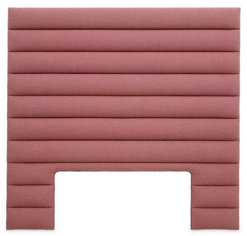Casa Padrino Luxus Bett-Kopfteil Rosa 232 x 11,5 x H. 219,5 cm - Schlafzimmer M�bel - Hotel M�bel - Luxus M�bel - Schlafzimmer Einrichtung - Hotel Einrichtung - Luxus Einrichtung