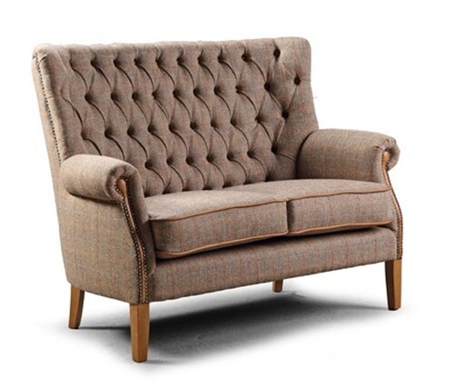 Casa Padrino Luxus Chesterfield Sessel Haxey 80 x 80 x H. 102 cm - Eleganter Wohnzimmer Sessel mit Echtleder - Chesterfield Wohnzimmer M�bel