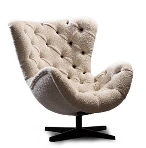 Casa Padrino Luxus Chesterfield Sessel Sevilla 83 x 85 x H. 110 cm - Eleganter Wohnzimmer Sessel mit Echtleder - Chesterfield Wohnzimmer M�bel