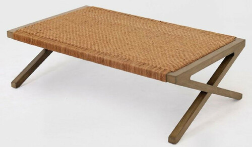 Casa Padrino Luxus Couchtisch Braun 120 x 70 x H. 36 cm - Rechteckiger Massivholz Wohnzimmertisch - Luxus Wohnzimmer M�bel