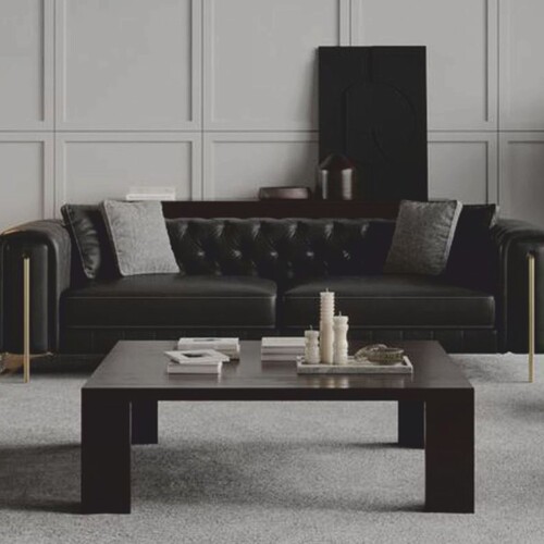 Casa Padrino Luxus Couchtisch Dunkelbraun 140 cm - Wohnzimmer & Hotel M�bel