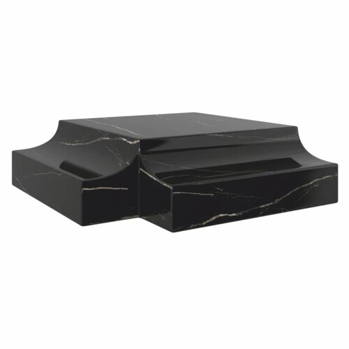 Casa Padrino Luxus Marmor Couchtisch Schwarz 109 cm - Wohnzimmer & Hotel M�bel