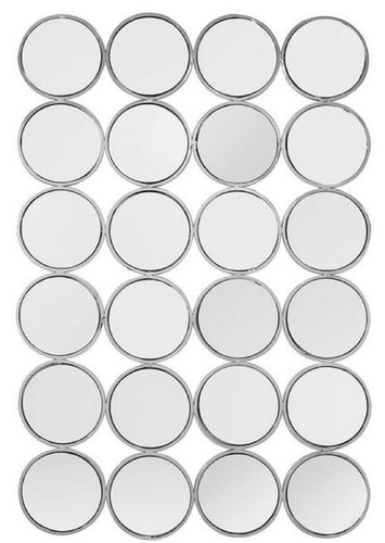 Casa Padrino Luxus Edelstahl Wandspiegel Silber 80 x H. 120 cm - Designer Spiegel - Luxus Kollektion