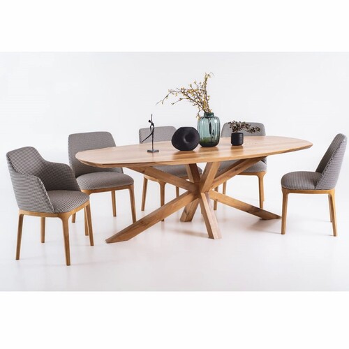 Casa Padrino Luxus Esszimmer Set - 1 ausziehbarer Esstisch und 8 St�hle - Esszimmer M�bel