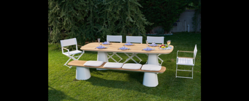 Casa Padrino Luxus Garten Stuhl Set Hellgrau / Grau 5-teilig 57 x 52 x H. 87 cm - Wetterfest und hochwertig verarbeitet - Moderne Garten M�bel - Luxus Qualit�t