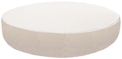 Casa Padrino Luxus Gartenliege - Poolliege Wei� / Beige  180 cm