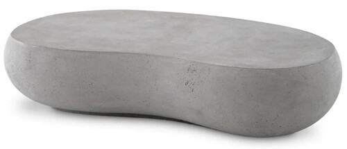 Casa Padrino Luxus Gartentisch Grau 160 x 103 x H. 32 cm - Garten Couchtisch aus glasfaserverst�rktem Beton - Garten & Terrassen M�bel - Luxus Qualit�t