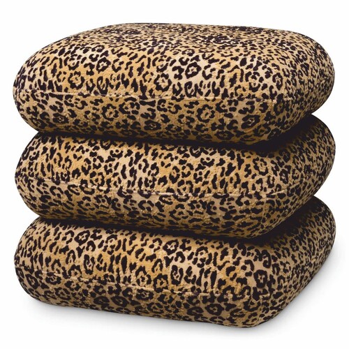 Casa Padrino Luxus Drehhocker Leopard H. 55 cm - Luxus Hotel M�bel