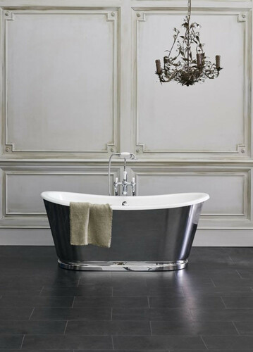 Casa Padrino Luxus Jugendstil Badewanne 167,5 x 76,1 x H. 71,1 cm - Verschiedene Farben - Freistehende Retro Badewanne - Badezimmer M�bel