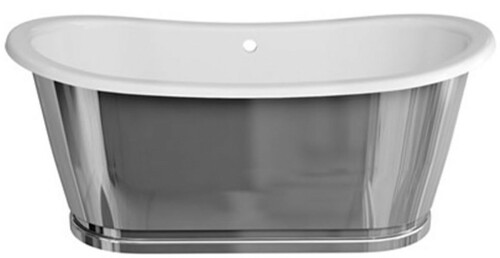 Casa Padrino Luxus Jugendstil Badewanne 167,5 x 76,1 x H. 71,1 cm - Verschiedene Farben - Freistehende Retro Badewanne - Badezimmer M�bel 