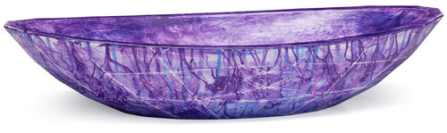 Casa Padrino Luxus Waschbecken Schale Lila / Blau 60,9 x 29,7 x H. 11,9 cm - Handgefertigtes Beton Waschbecken - Badezimmer Accessoires - Luxus Badezimmer Zubeh�r