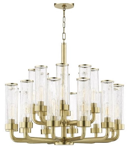 Casa Padrino Luxus Kronleuchter Antik Messingfarben  82,6 x H. 73,7 cm - Hotel & Restaurant Kronleuchter - Luxus Kollektion