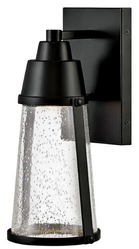 Casa Padrino Luxus LED Au�enwandleuchte Schwarz H. 30,7 cm - Luxus Au�enbeleuchtung
