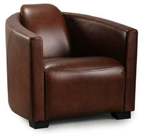 Casa Padrino Luxus Leder Sessel Dunkelbraun / Schwarz 72 x 90 x H. 67 cm - Echtleder Wohnzimmer Sessel - Wohnzimmer M�bel - Luxus Kollektion