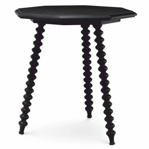 Casa Padrino Luxus Beistelltisch Schwarz H. 65,5 cm - Wohnzimmer & Hotel M�bel