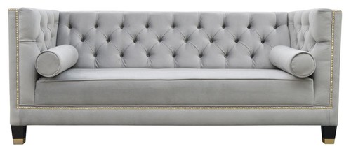 Casa Padrino Luxus Chesterfield Wohnzimmer Sofa 200 x 84 x H. 83 cm - Verschiedene Farben - Luxus M�bel