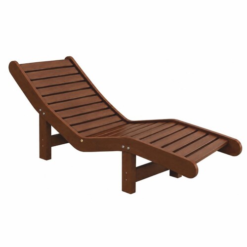 Casa Padrino Luxus Relax Liege Dunkelbraun 164 cm - Poolliege - Saunaliege - Garten M�bel - Pool M�bel - Sauna M�bel - Made in Italy