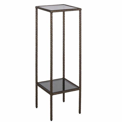 Casa Padrino Luxus S�ule Bronze / Schwarz H. 91 cm - Luxus Wohnzimmer M�bel
