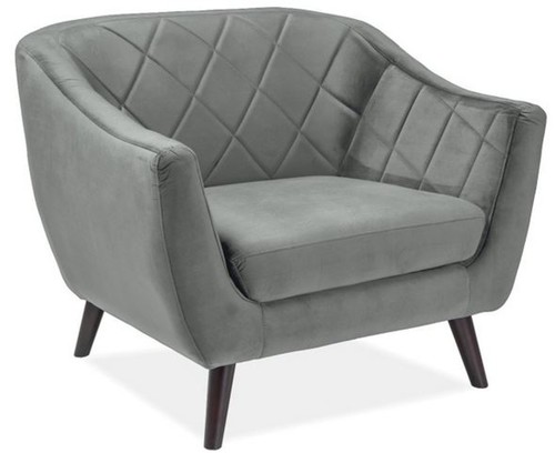 Casa Padrino Luxus Samt Sessel 105 x 85 x H. 83 cm - Verschiedene Farben - Wohnzimmer Sessel - Wohnzimmer M�bel 